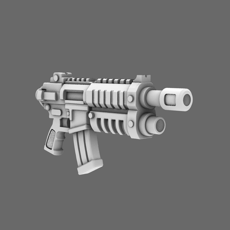 Space Knights AR Style Combat Rifle NOHAND X 10 - Only-Games