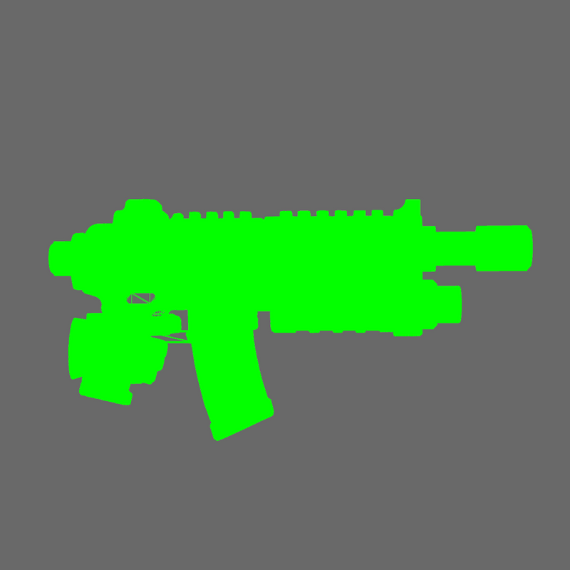 Space Knights AR Style Combat Rifle LEFT X 10