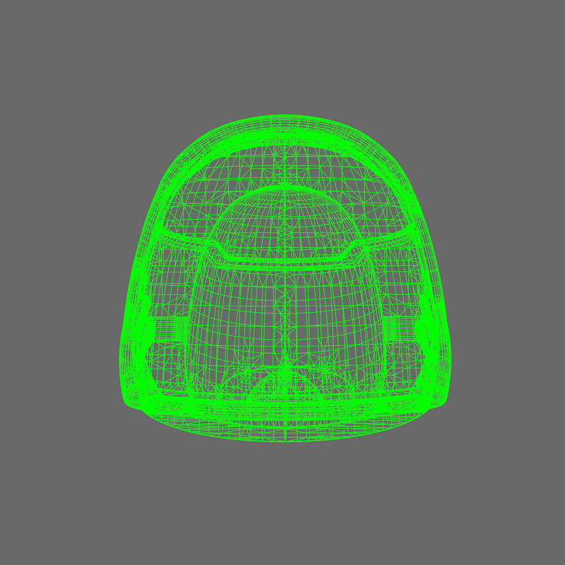 Space Knights V4 Savage Plain Shoulder Pads Type B