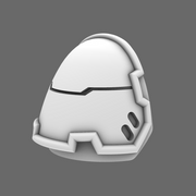 Space Knights V4 Savage Plain Shoulder Pads Type D X 10 - Only-Games