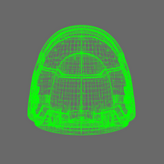 Space Knights V4 Savage Plain Shoulder Pads Type D X 10 - Only-Games