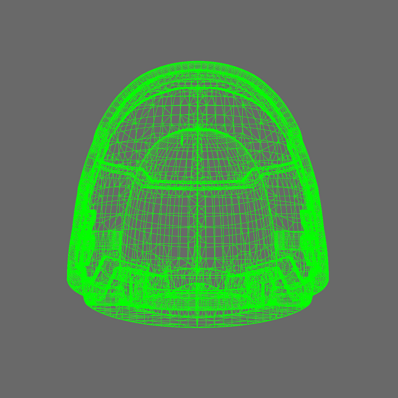 Space Knights V4 Savage Plain Shoulder Pads Type D X 10