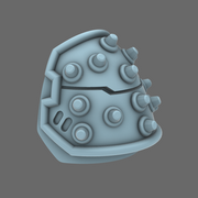 Space Knights V4 Savage Studded Shoulder Pads Type A - Only-Games