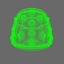 Space Knights V4 Savage Studded Shoulder Pads Type A - Only-Games