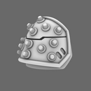 Space Knights V4 Savage Studded Shoulder Pads Type B - Only-Games