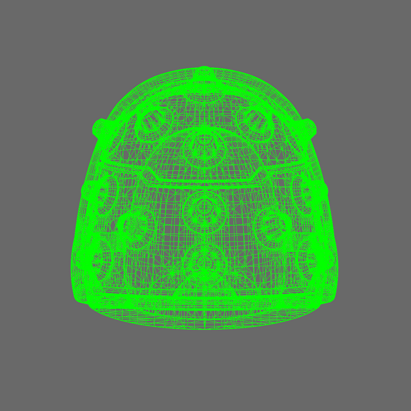 Space Knights V4 Savage Studded Shoulder Pads Type B X 10