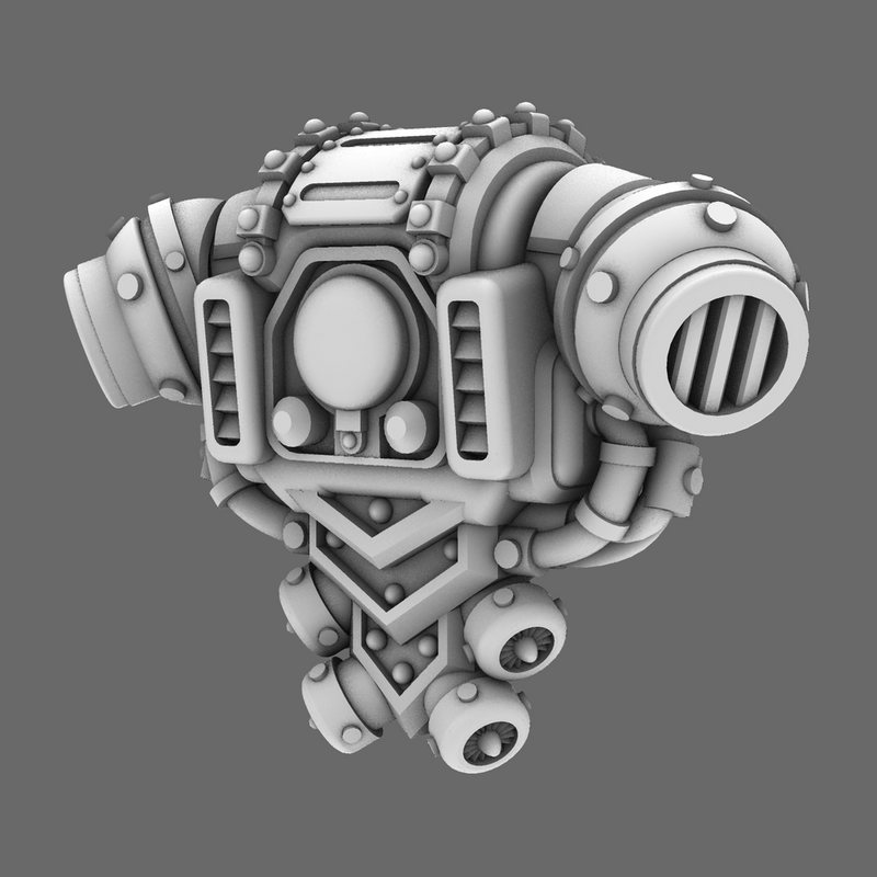 Space Knights V4  Savage Backpack X 10