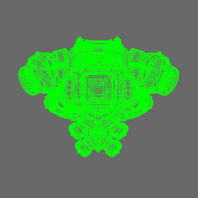 Space Knights V4  Savage Backpack X 10