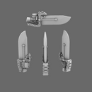 Cyber Samurai Butterfly Style Eletro Sword LEFT X 10 - Only-Games