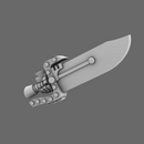 Cyber Samurai Butterfly Style Eletro Sword LEFT X 10 - Only-Games