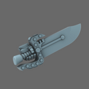 Cyber Samurai Butterfly Style Electro Sword LEFT - Only-Games