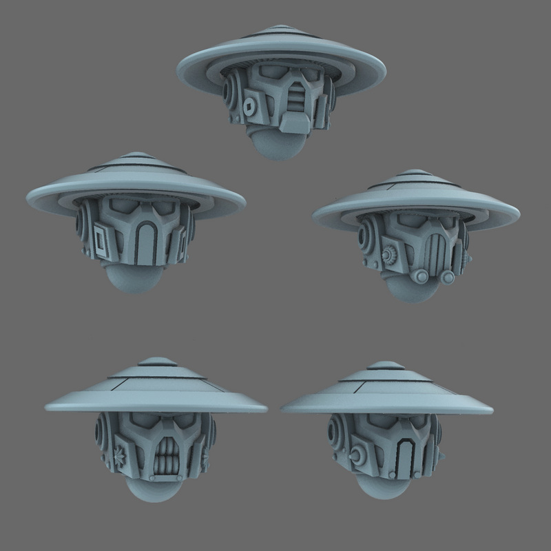 Cyber Samurai V10 Jingasa Helmets X 10 - Only-Games