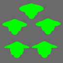 Cyber Samurai V10 Jingasa Helmets X 10