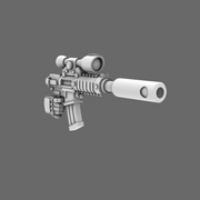 Space Knights AR Style Huntsman Rifle RIGHT X 10 - Only-Games