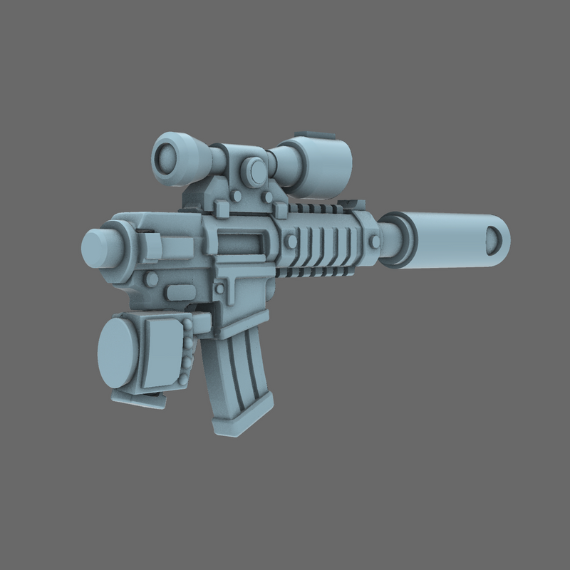 Space Knights AR Style Huntsman Rifle RIGHT X 10 - Only-Games