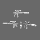 Space Knights AR Style Huntsman Rifle NOHAND X10