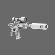 Space Knights AR Style Huntsman Rifle NOHAND X10 - Only-Games