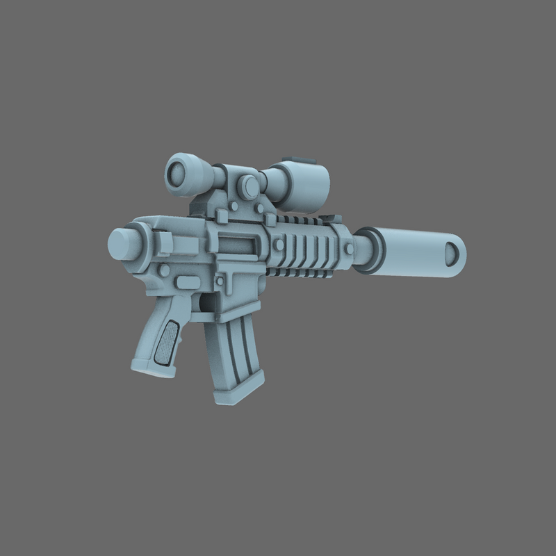 Space Knights AR Style Huntsman Rifle NOHAND X10 - Only-Games