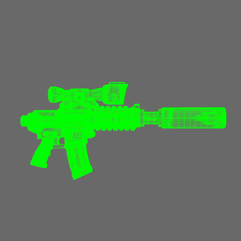 Space Knights AR Style Huntsman Rifle NOHAND X10 - Only-Games