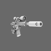 Space Knights AR Style Huntsman Rifle LEFT X 10 - Only-Games