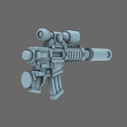 Space Knights AR Style Huntsman Rifle LEFT X 10 - Only-Games