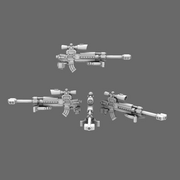 Space Knights AR Style Sniper Rifle RIGHT X 10 - Only-Games