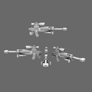 Space Knights AR Style Sniper Rifle RIGHT X 10 - Only-Games
