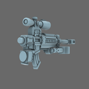 Space Knights AR Style Sniper Rifle RIGHT X 10 - Only-Games