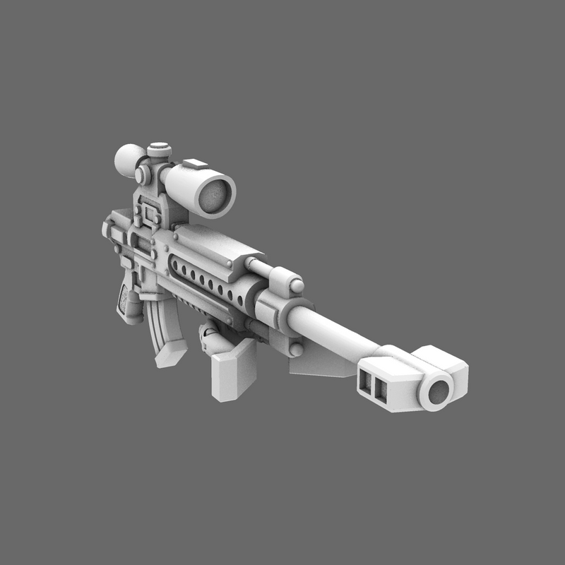 Space Knights AR Style Sniper Rifle NOHAND X 10 - Only-Games