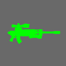 Space Knights AR Style Sniper Rifle NOHAND - Only-Games