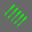 Space Knights Negan Style Bat