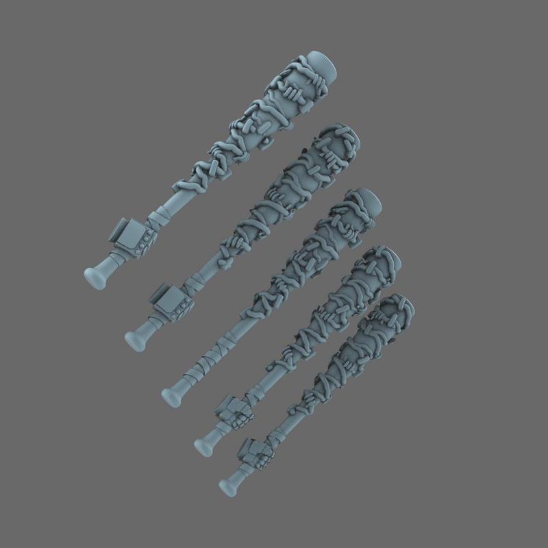 Space Knights Negan Style Bat - Only-Games