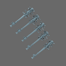 Space Knights Spikey Bats X10