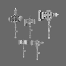 Pumpkin Lords Tombstone Mega Hammers RIGHT X 5 - Only-Games