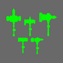 Pumpkin Lords Tombstone Mega Hammers RIGHT X 5 - Only-Games