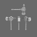 Pumpkin Lords Tombstone Mega Hammers NOHAND X 5 - Only-Games