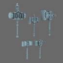 Pumpkin Lords Tombstone Mega Hammers NOHAND X 5 - Only-Games