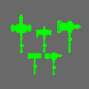 Pumpkin Lords Tombstone Mega Hammers LEFT x 5 - Only-Games