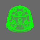 Space Knights V5 Defiance Studded Shoulder Pads Type C X 10