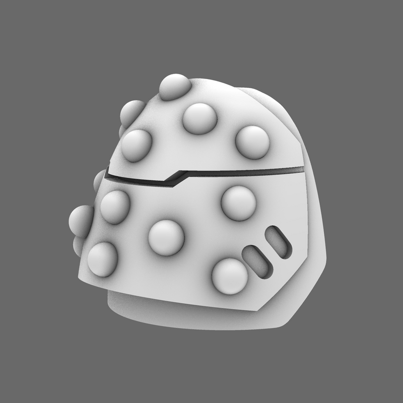 Space Knights V6 Stroud Studded Shoulder Pad Type B X 10 - Only-Games