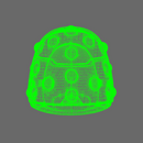 Space Knights V6 Stroud Studded Shoulder Pad Type B X 10