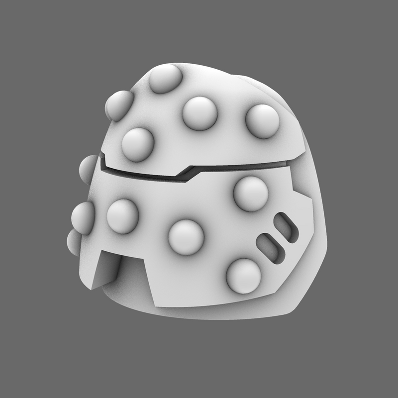 Space Knights V6 Stroud Studded Shoulder Pad Type C X 10 - Only-Games