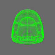 Space Knights V6 Stroud Smooth Shoulder Pad Type D X 10 - Only-Games