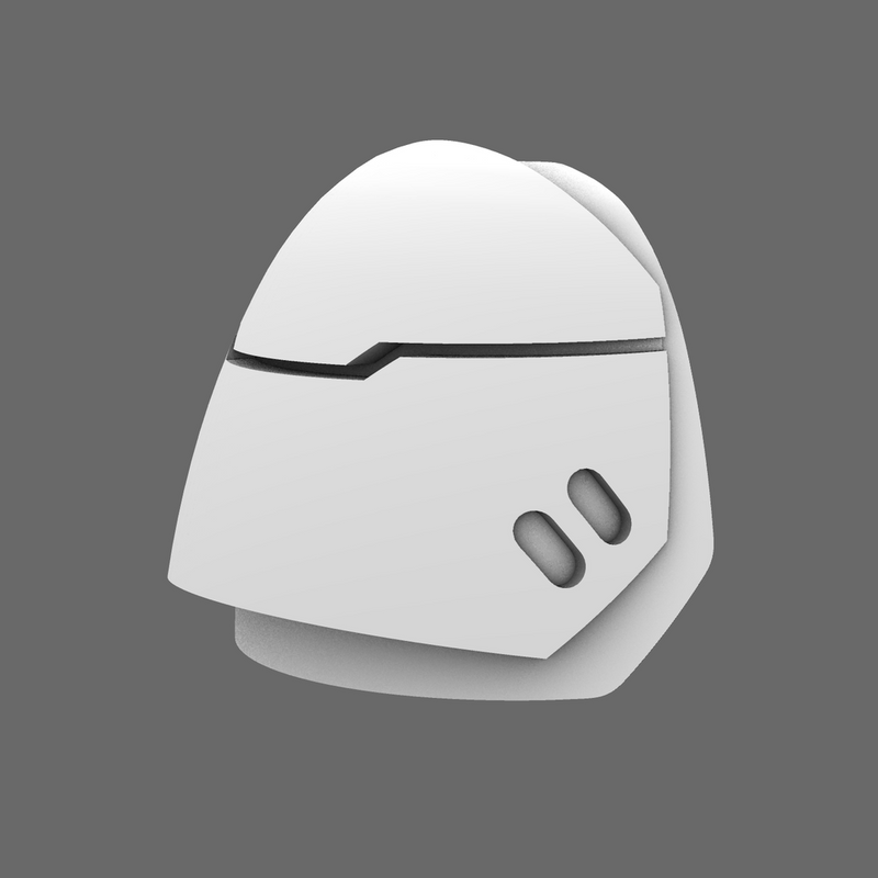 Space Knights V6 Stroud Smooth Shoulder Pad Type B X 10 - Only-Games
