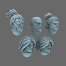 Cyber Samurai Exposed Ronin Heads