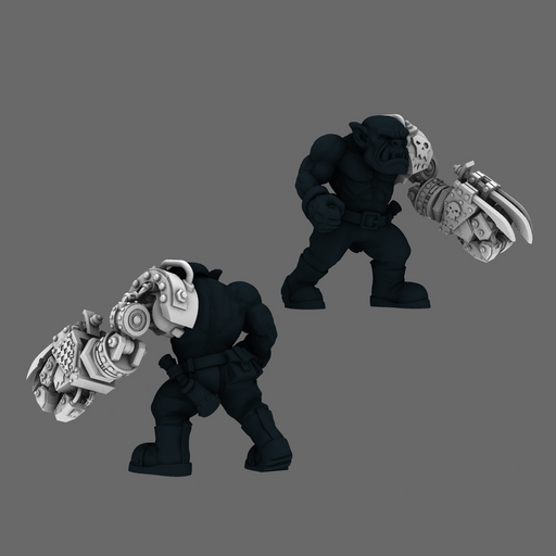 SO Blue Lads Elf Loot Power Claw Arm LEFT - Only-Games