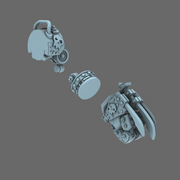 SO Blue Lads Elf Loot Power Claw Arm LEFT - Only-Games