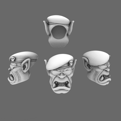 Space Orcs Lads Beret Heads - Only-Games