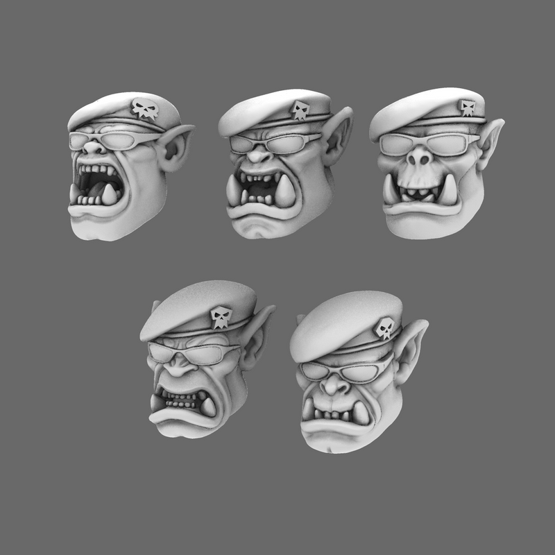 Space Orcs Lads Beret Heads - Only-Games