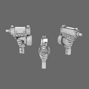Space Orcs Uzi Style Pistols - Only-Games